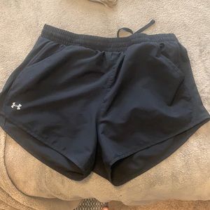 Under armor black shorts